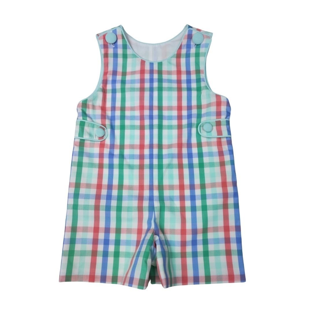 Garden Gala Plaid Shortall