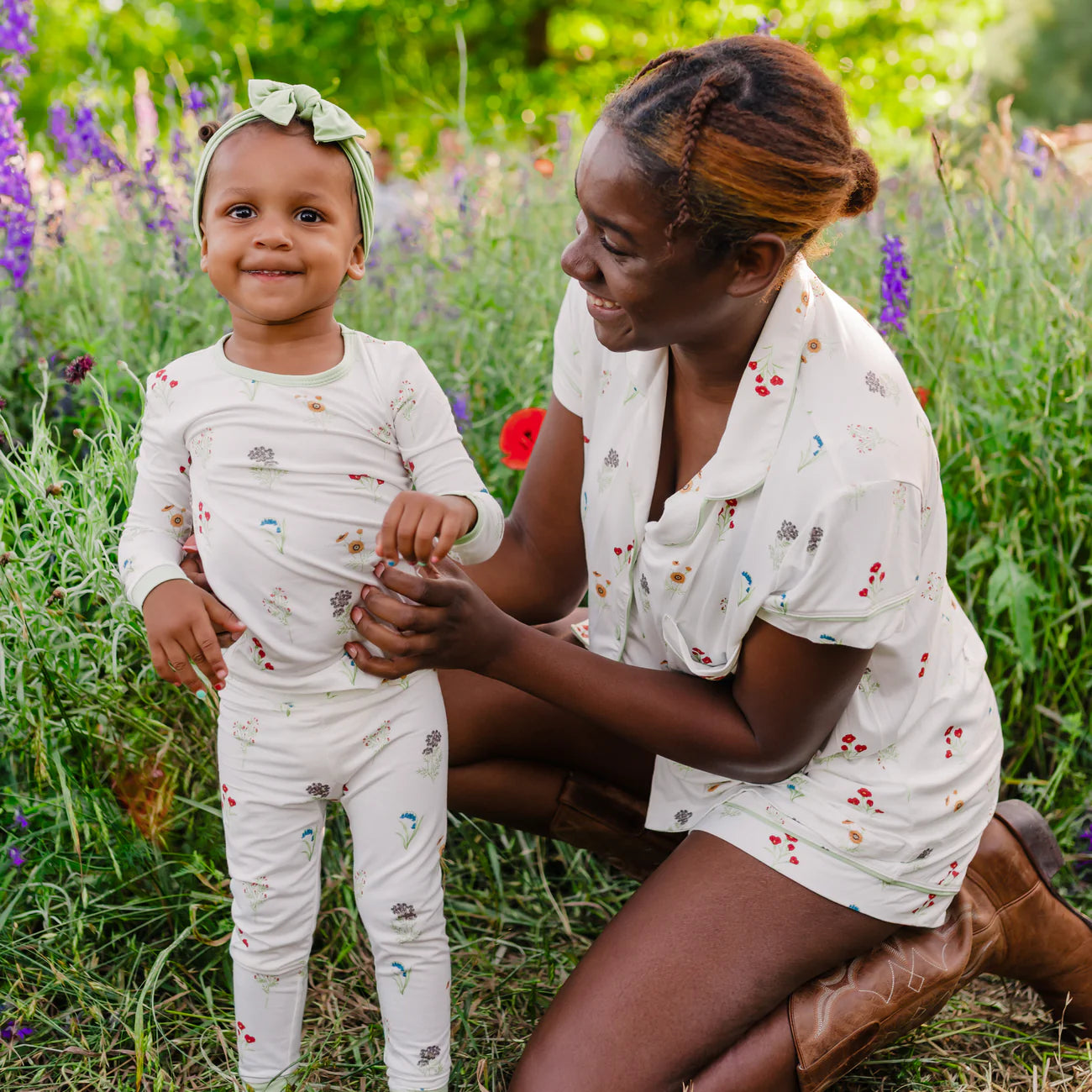 Kyte Baby Toddler Pajama Set | Wildflower