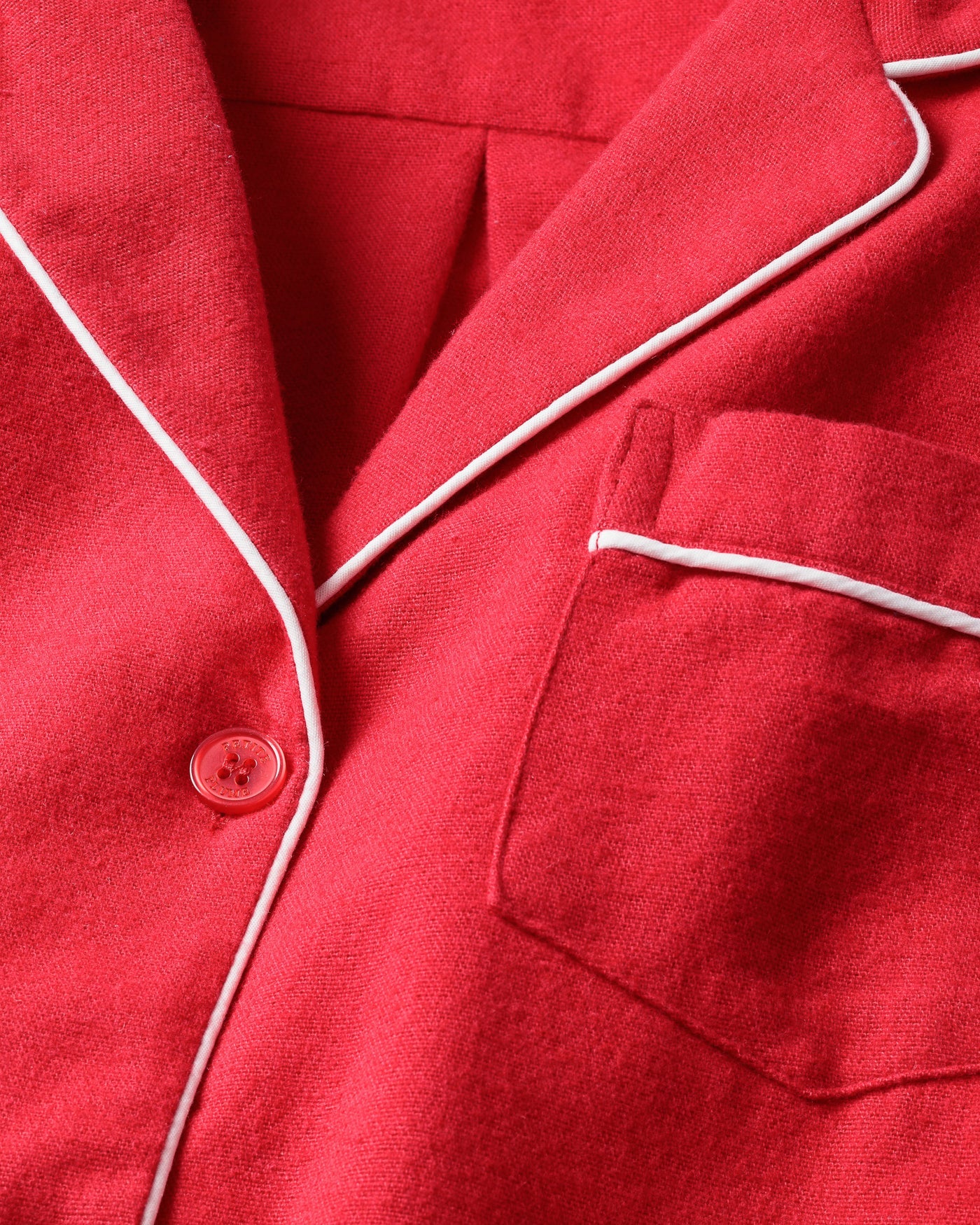 Kid's Classic Flannel Pajama Set | Red