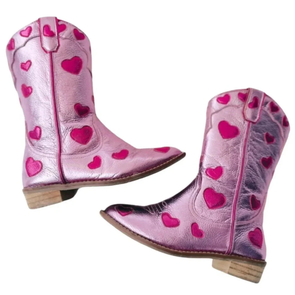 Cowgirl Lovestruck Boots | Pink