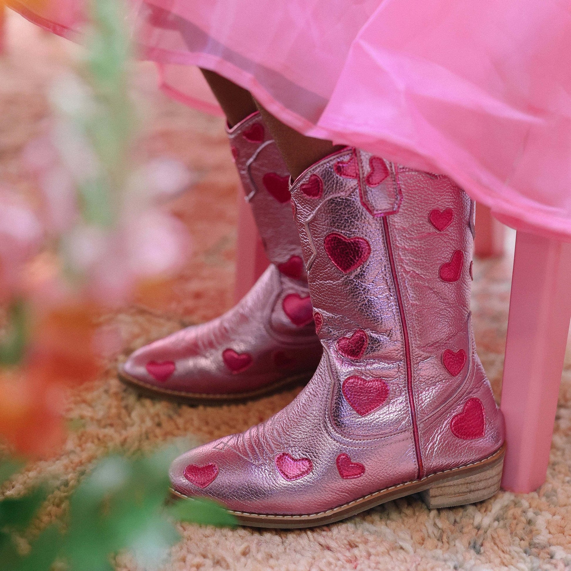 Cowgirl Lovestruck Boots | Pink