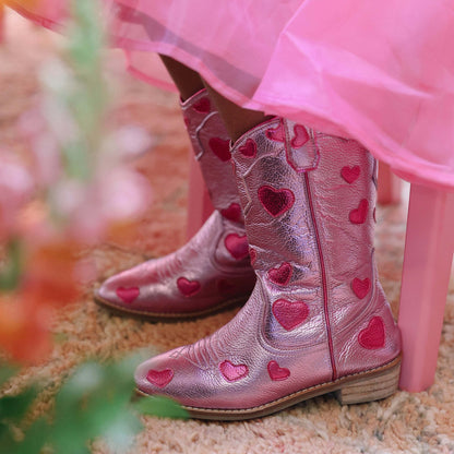 Cowgirl Lovestruck Boots | Pink
