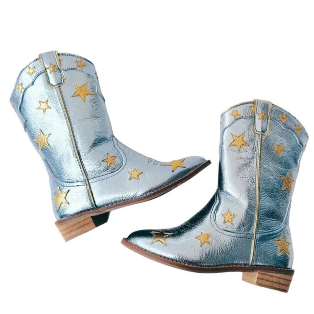 Cowgirl Starstruck Boots | Blue