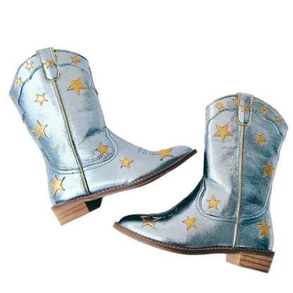 Cowgirl Starstruck Boots | Blue