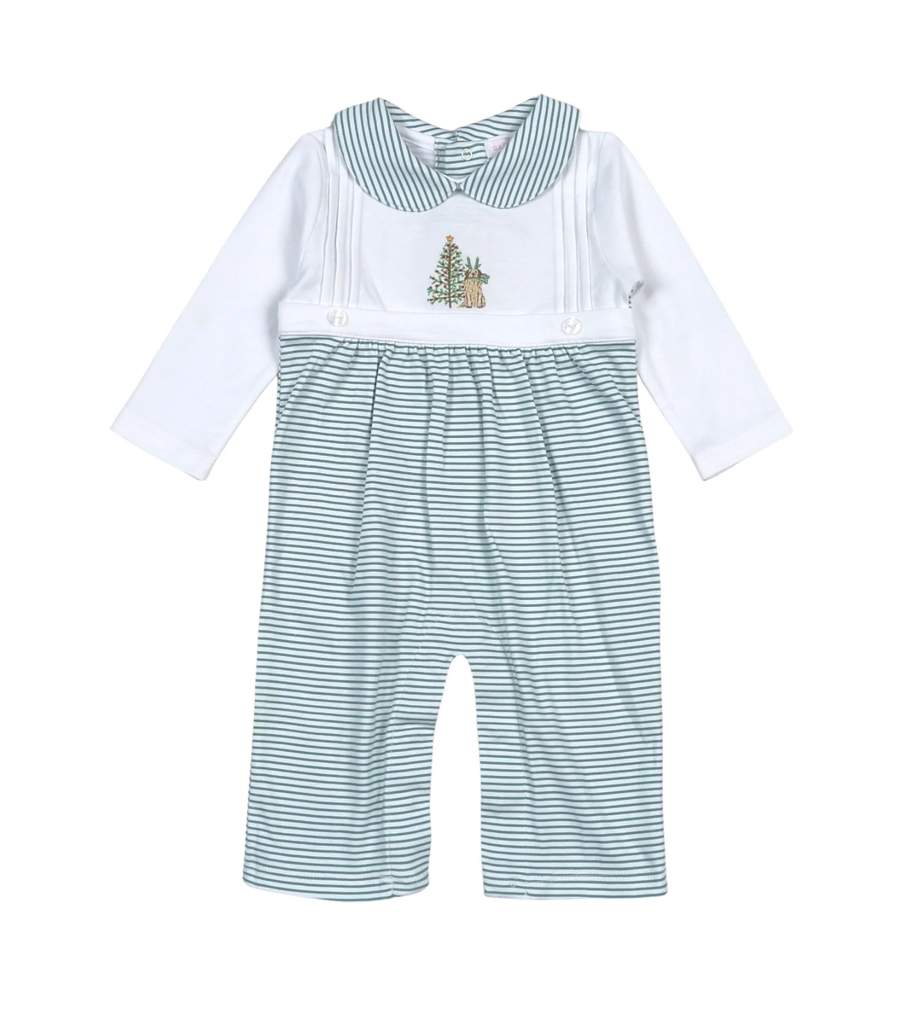 Christmas Pals Hand Embroidered Romper