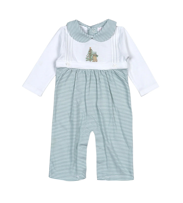 Christmas Pals Hand Embroidered Romper