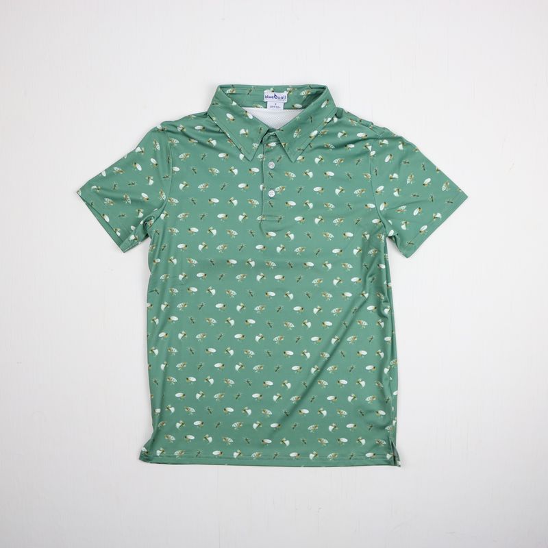 Fly Fishing Polo Short Sleeve Shirt