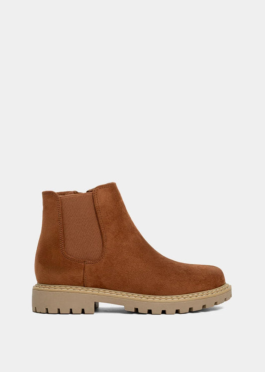Zophie Mini Boot | Camel Suede