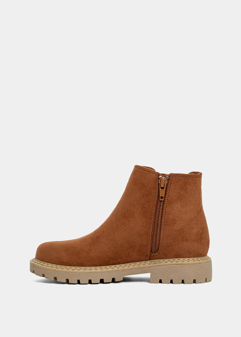 Zophie Mini Boot | Camel Suede