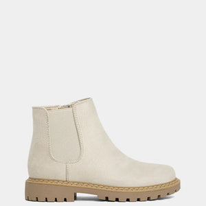 Zophie Mini Boot | Light Grey Suede