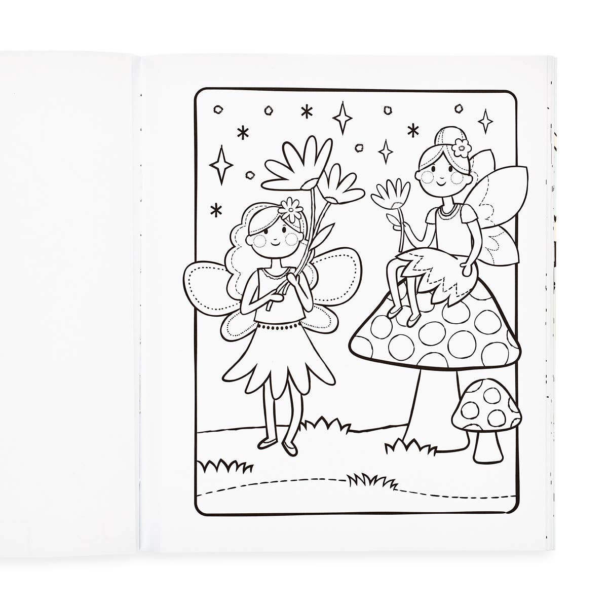 Color-in' Book - Princesses & Fairies