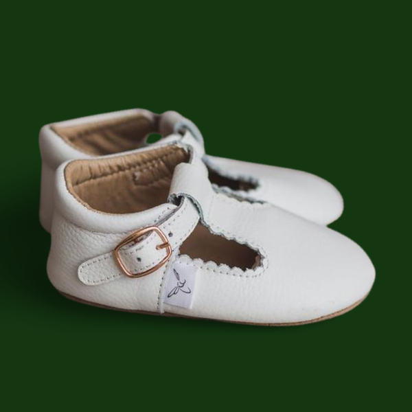 T-Bar Shoe | White