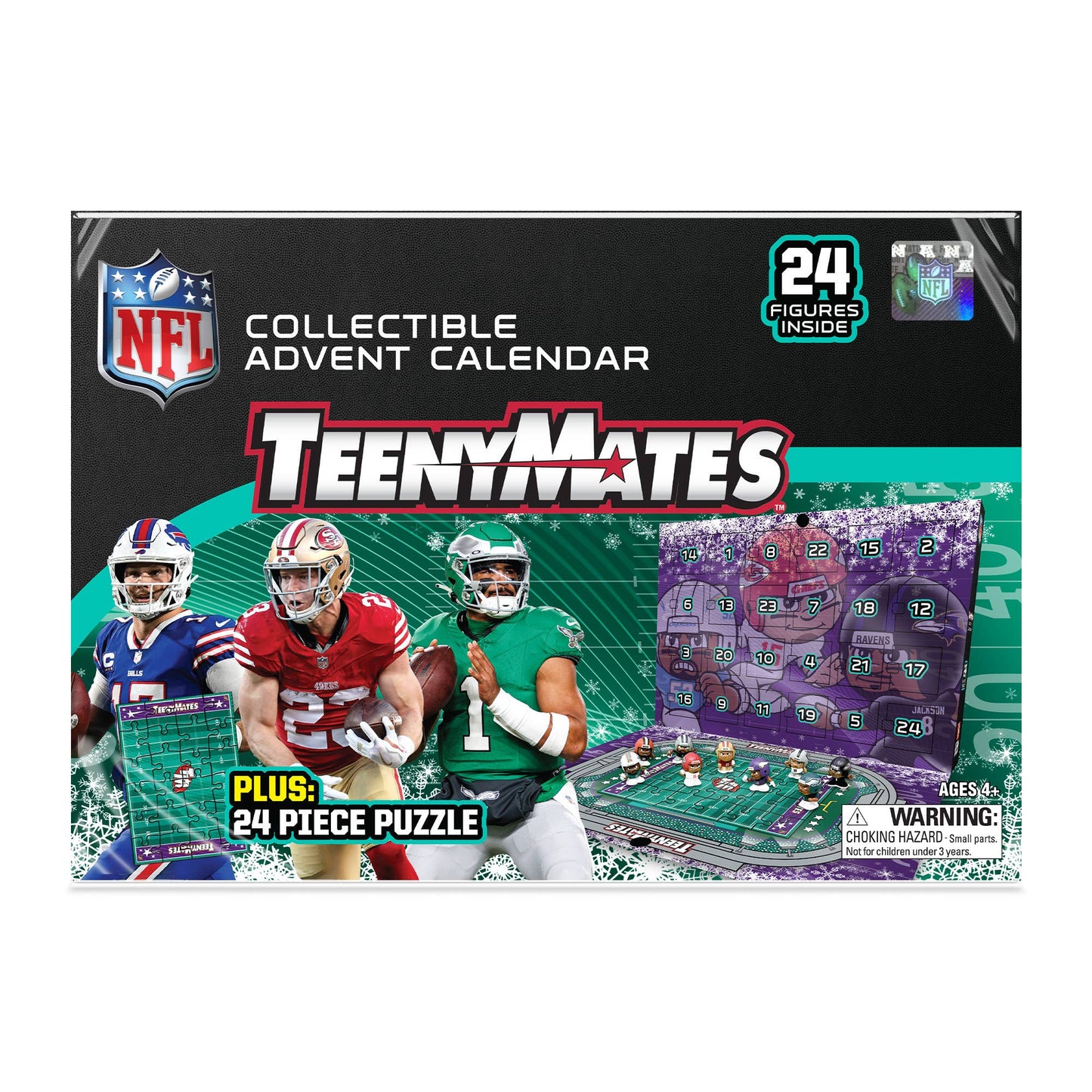 NFL TeenyMates Advent Calendar 2025