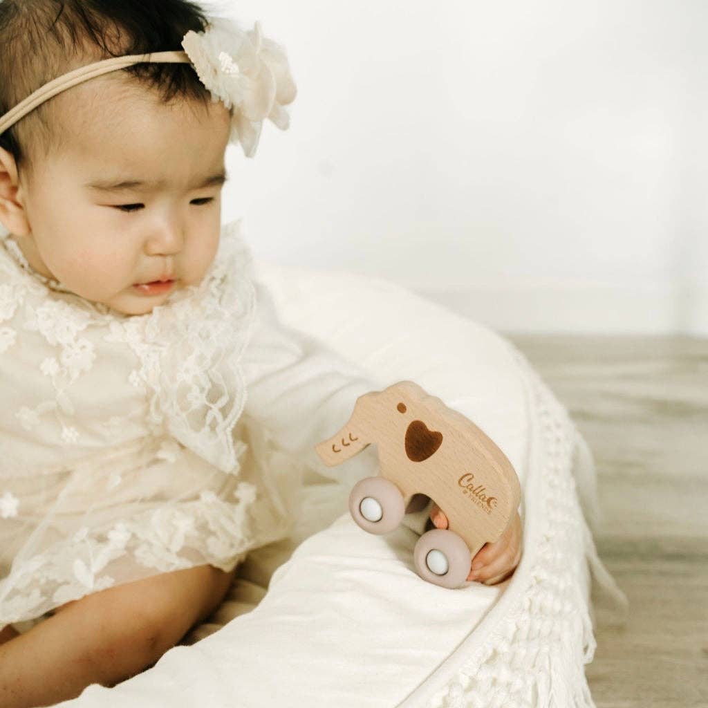 Rollin' Friends - Elephant | Petal Pink