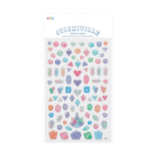 Stickiville Stickers | Glitter Gem