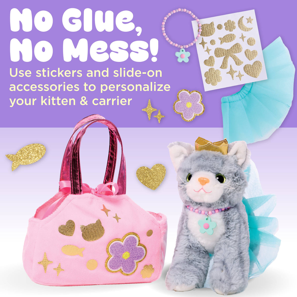 Decorate a Cuddly Kitten Craft