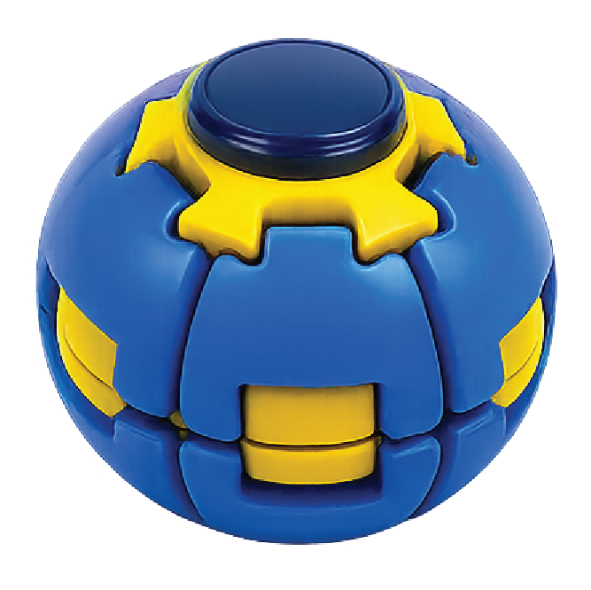 Power Spin Squeeze Fidget Ball | Assorted