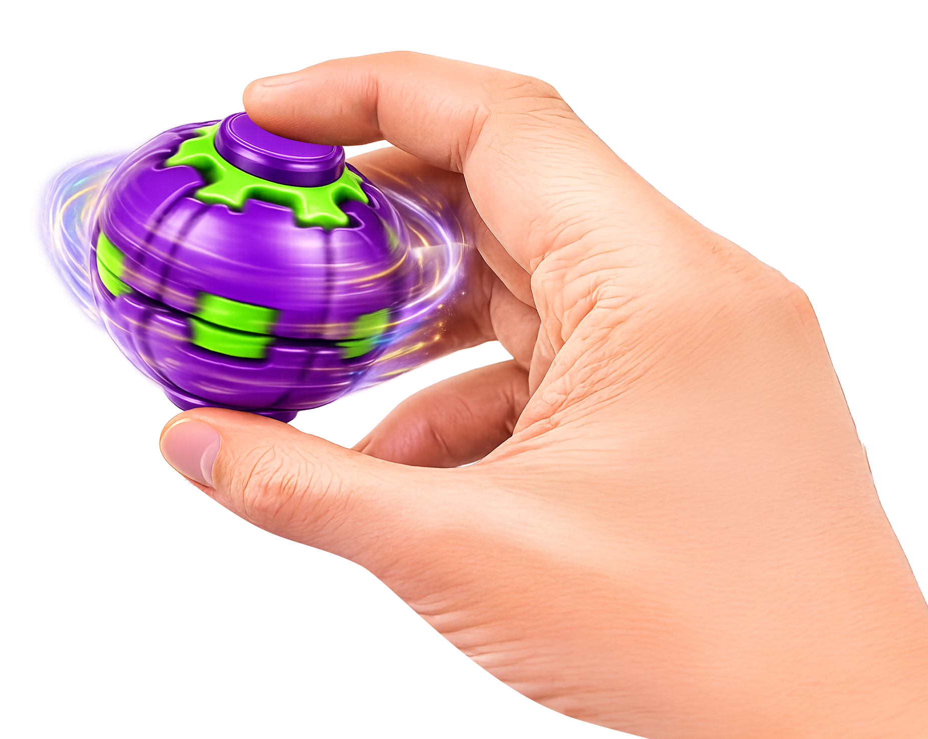 Power Spin Squeeze Fidget Ball | Assorted
