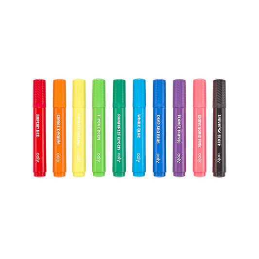 Big Bright Brush Markers | Set of 10