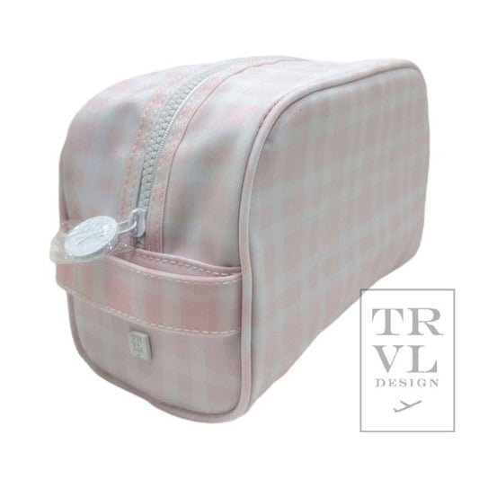 Stow It Dopp Bag | Pimlico Plaid Pink