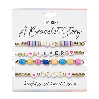 Eras Edition Beaded Stretch Bracelets Set | Assorted
