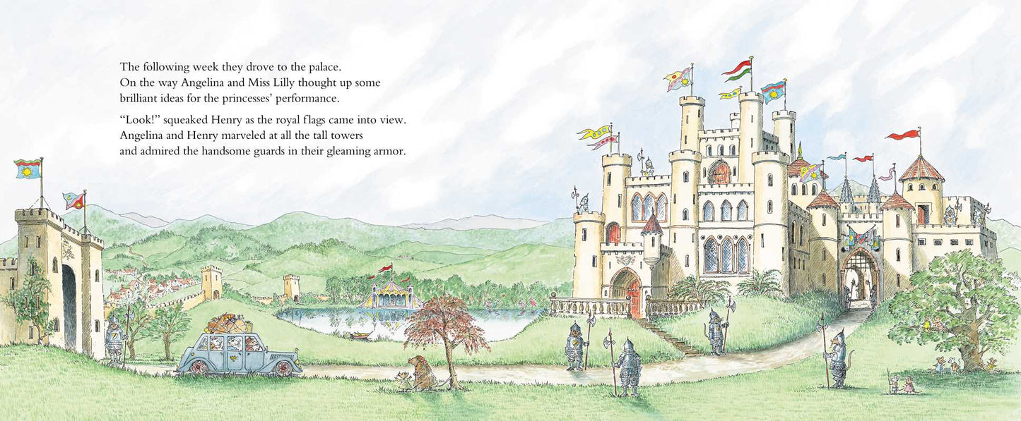Angelina at the Palace by Katharine Holabird