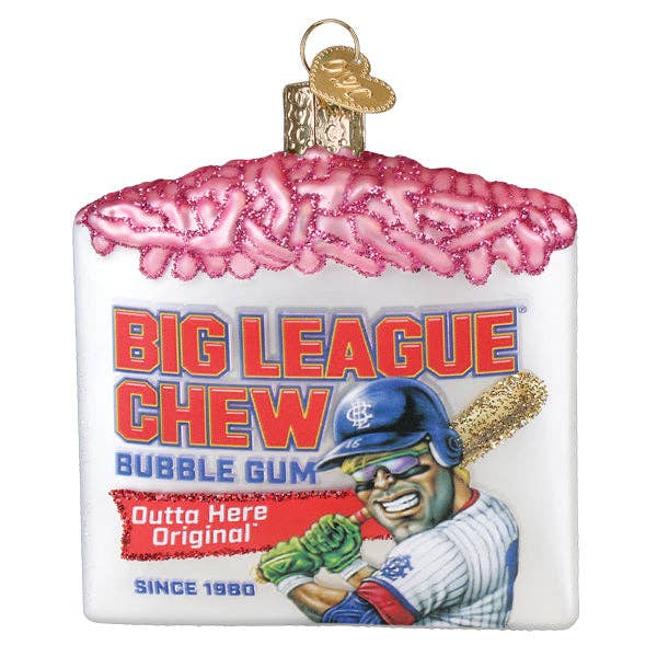 Big League Chew Ornament