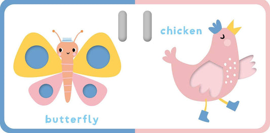 Touch & Feel Stroller Book - Animals