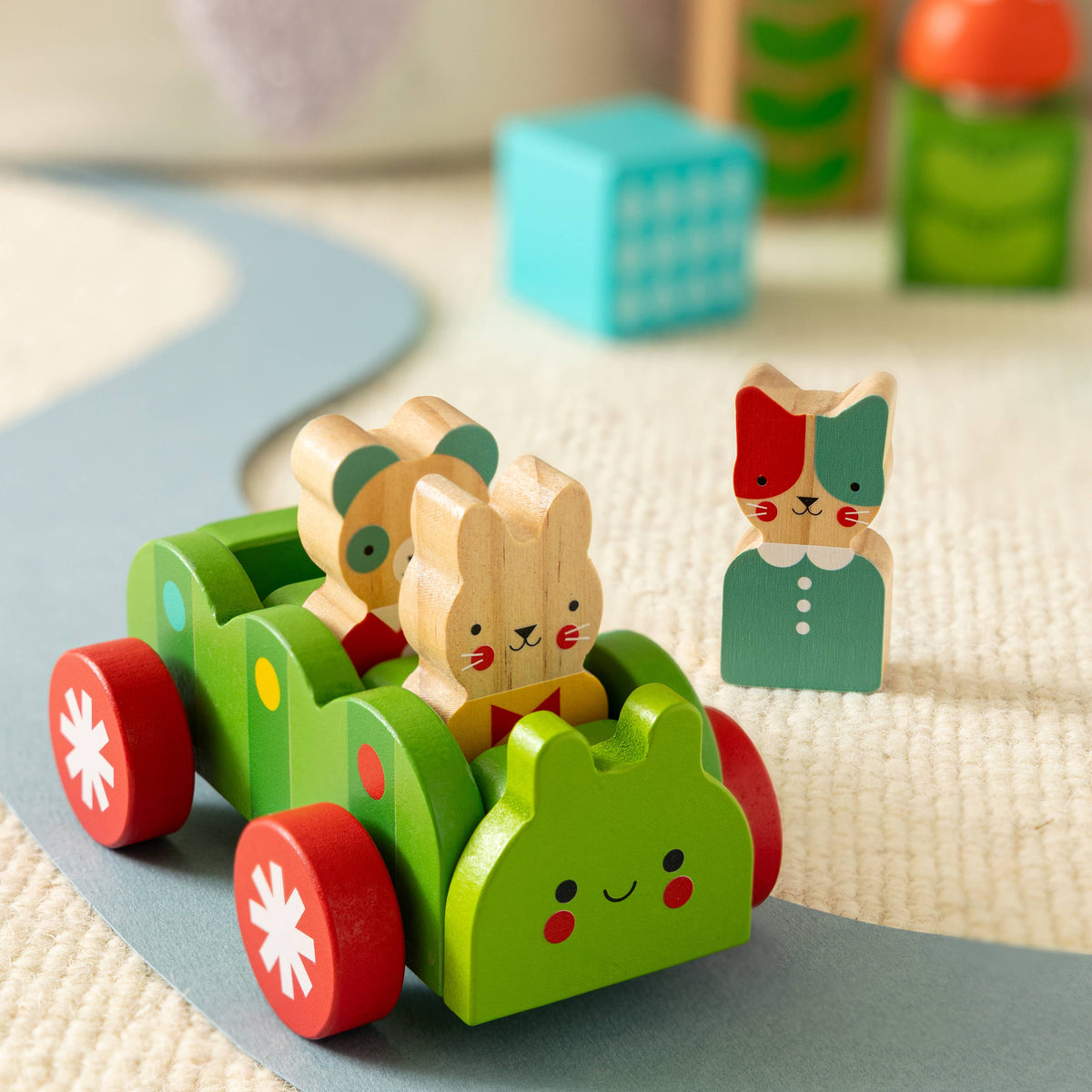 Bug Bus Wooden Play Set 