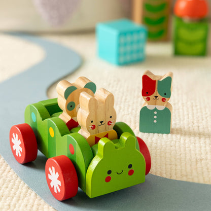 Bug Bus Wooden Play Set 