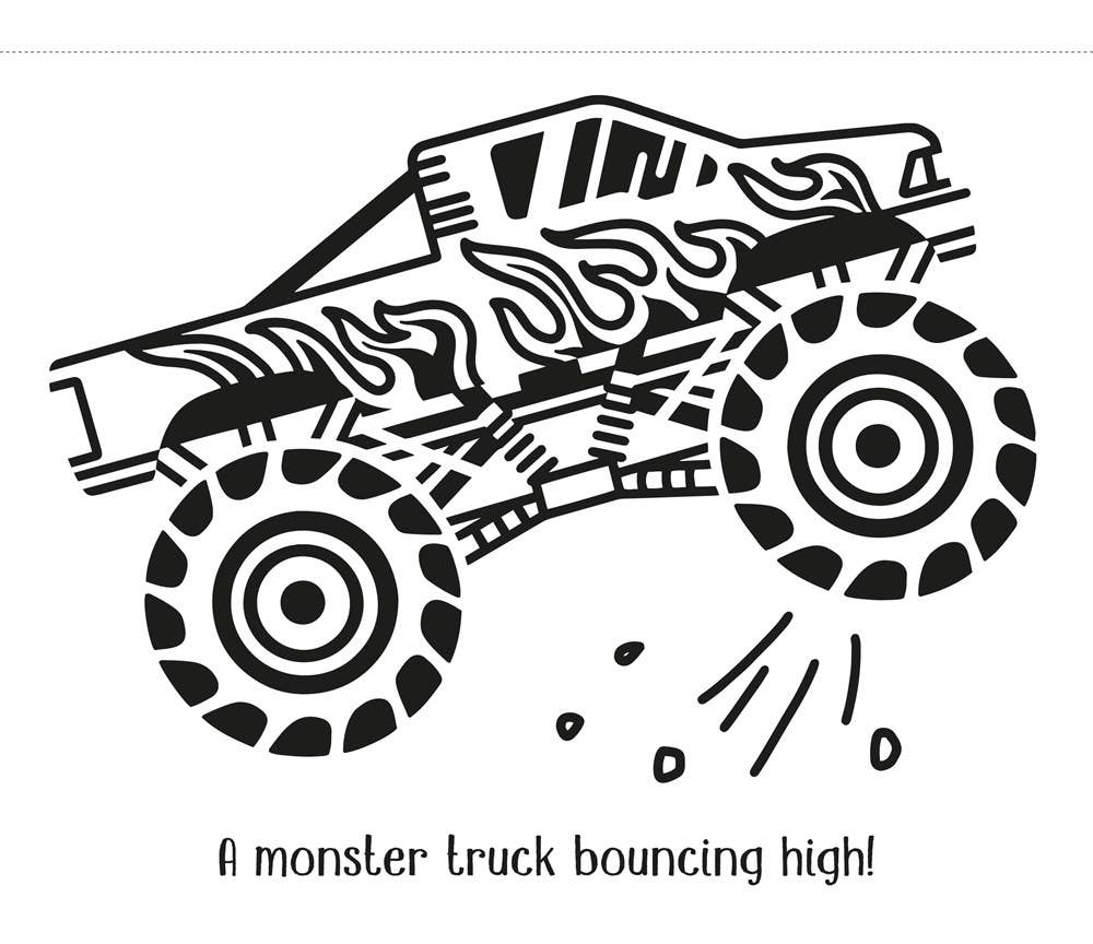 First Magic Painting Trucks And Diggers : Usborne