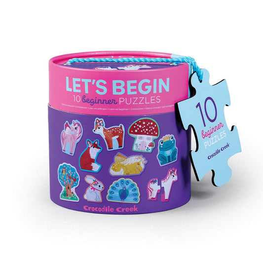 Let's Begin 2-Piece Puzzle - Unicorn