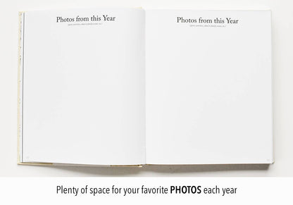 Dear Daughter Childhood Keepsake Book | Cream