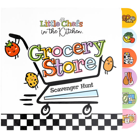 Little Chefs Grocery Store Scavenger Hunt Board Book