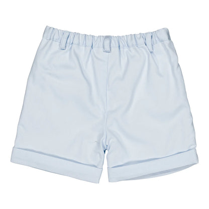 Adam Shorts I Blue Celeste Piqué