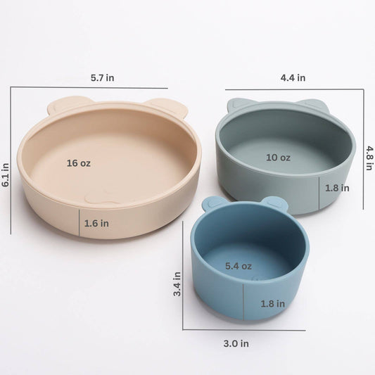 Stackable Snack Bowl Set | Blue Horizon