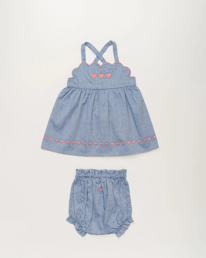 ALICE BABY DRESS & BLOOMER