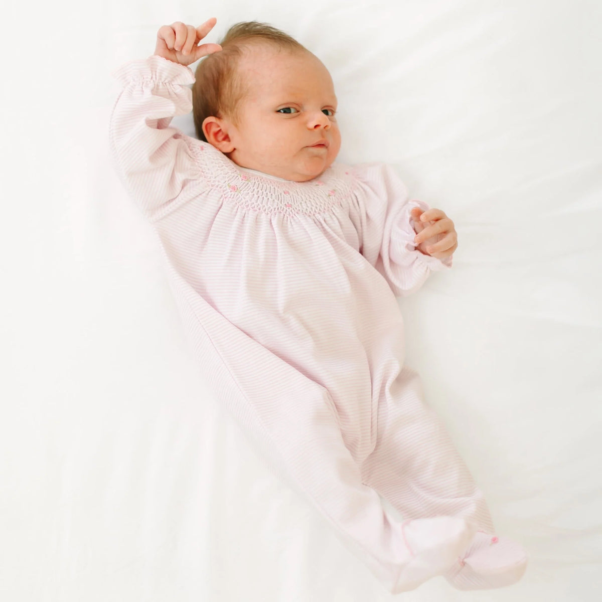 Anna Bishop Footie | Pink