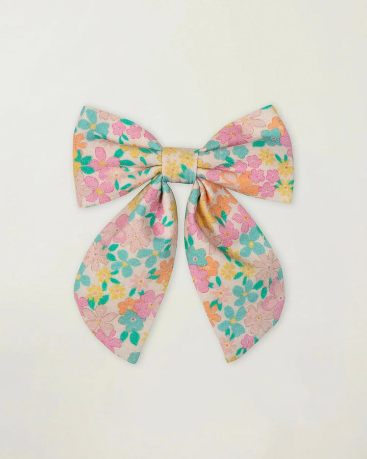 Audrey Bow | Emma Floral Mint