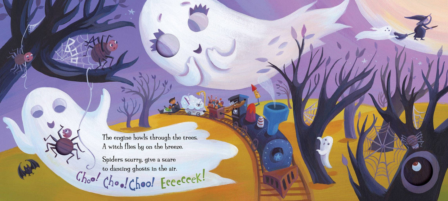 Goodnight Train Halloween Board Book | June Sobel