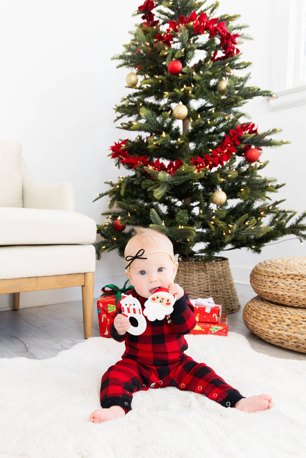 Silicone Christmas Teether | Holiday Snowman