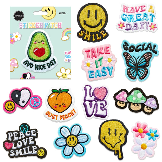 Embroidered Sticker Patch | Assorted