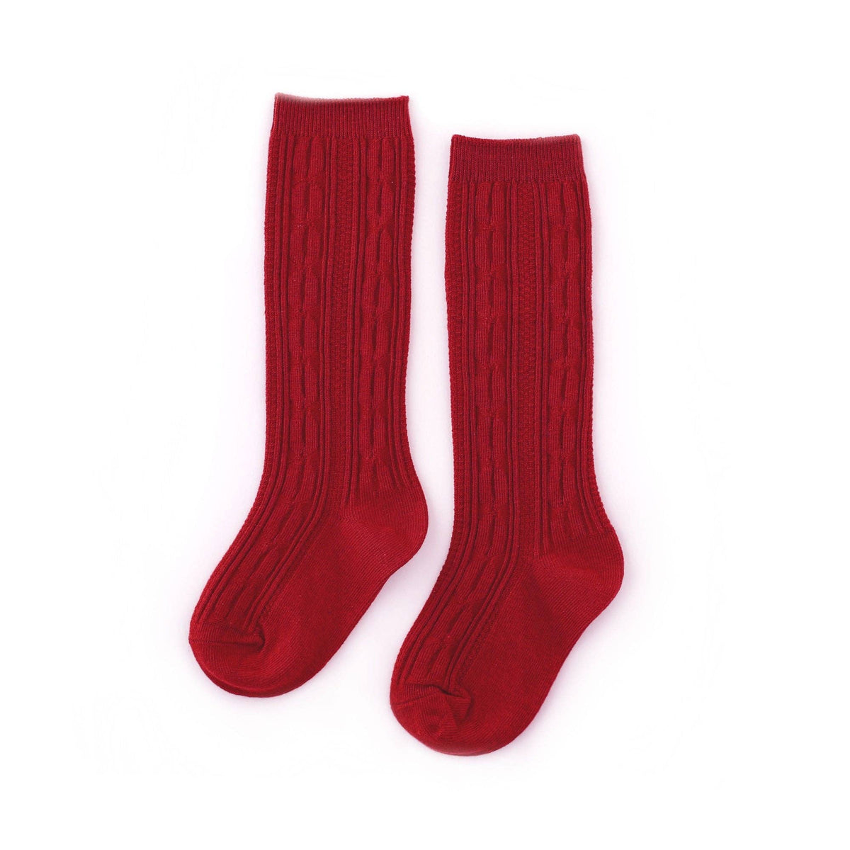 newBaleshijia elastic knitting socks shoes red 601 | . FUMIKA_UCHIDA 25AW SHETLAND RIB STITCH TIGHT-HIGH  main image 4