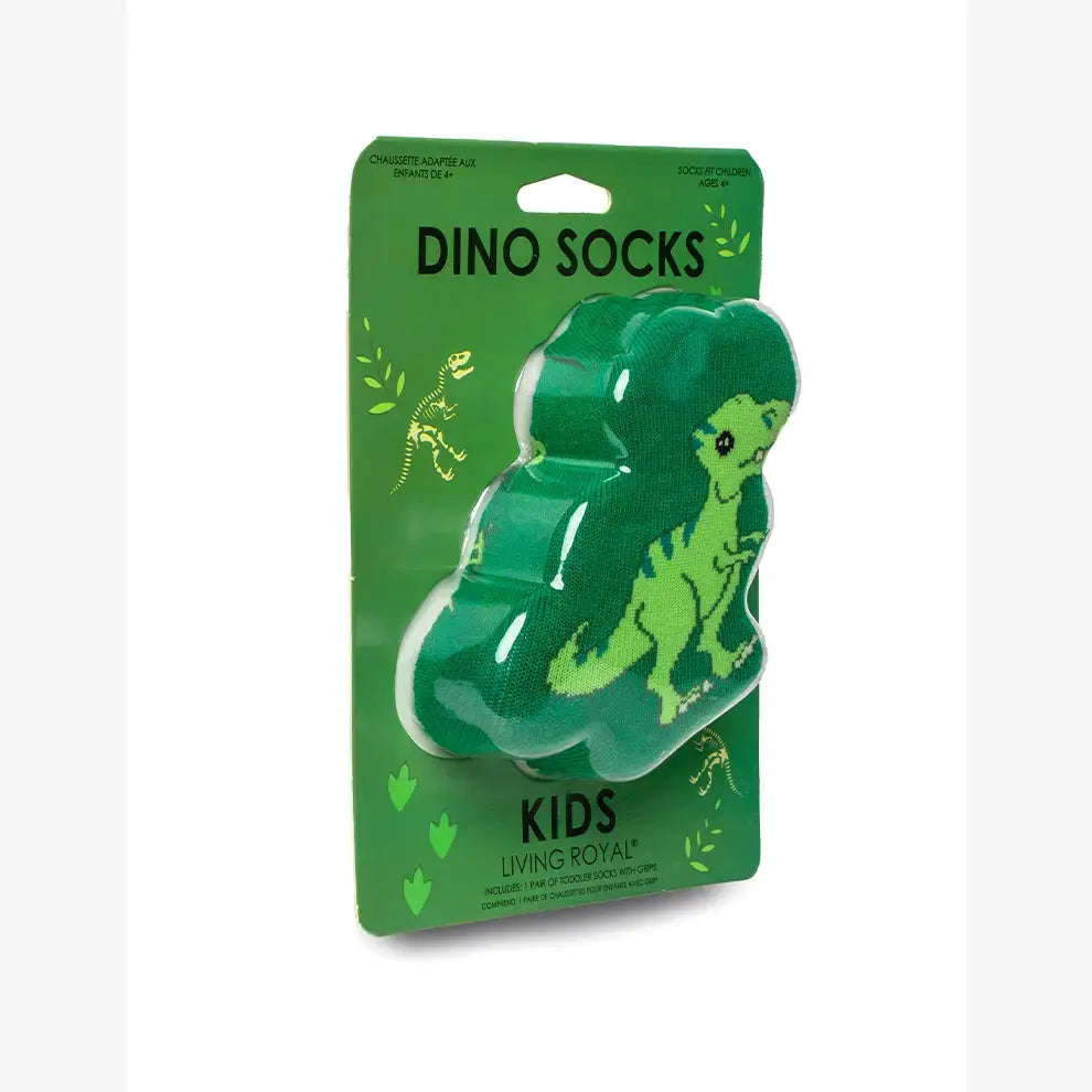Crew Socks - Kids - Dinosaur - "Rawr"