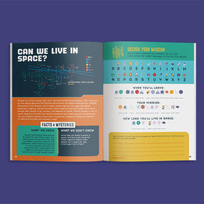 The Outer Space Activity Book For Kids
