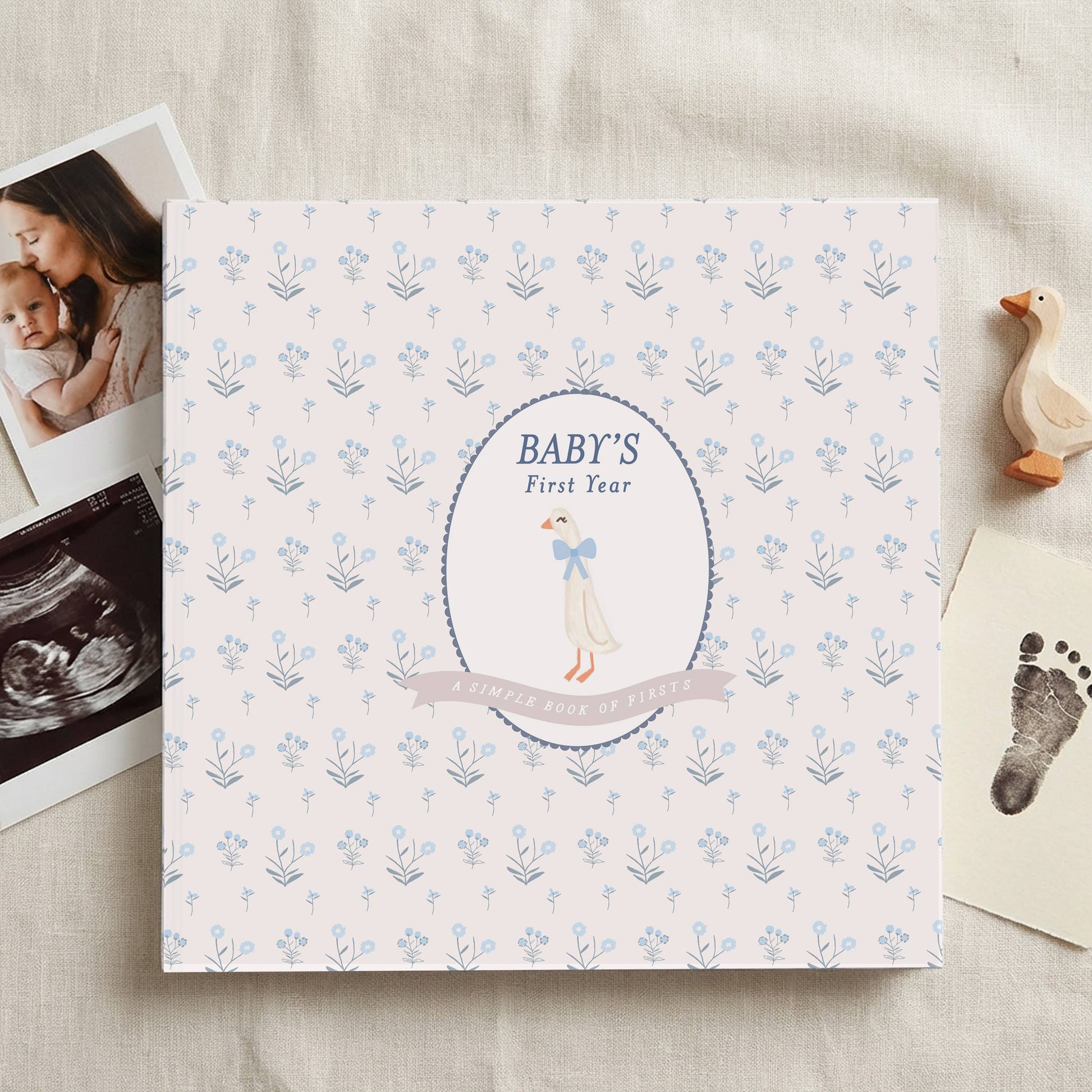 Little Goose Baby Memory Book
