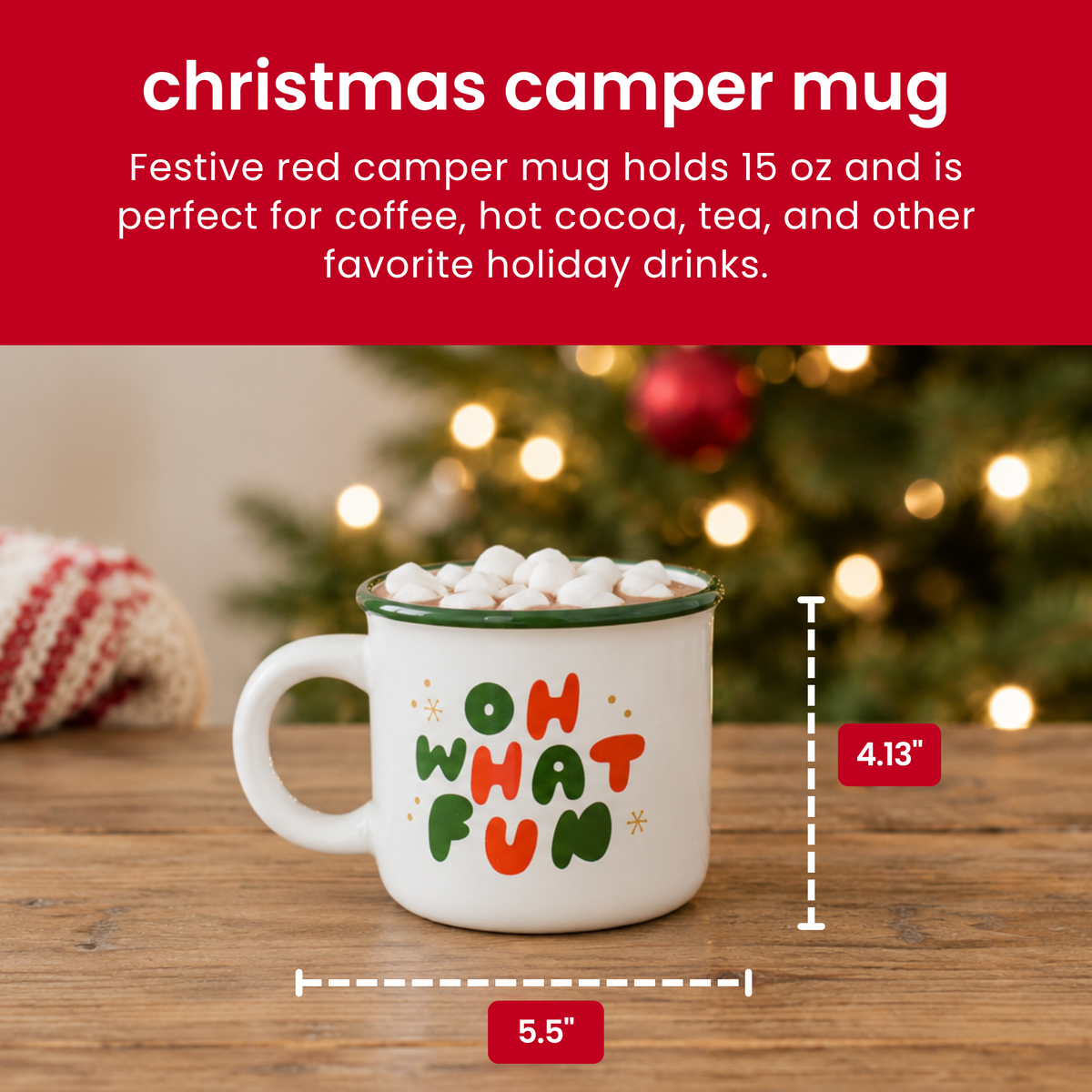 Christmas Camper Mug | Oh What Fun