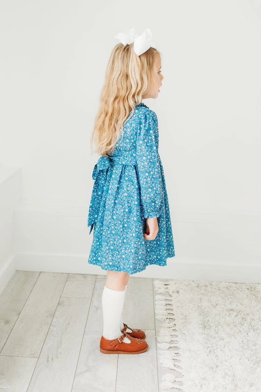 Claire Floral Smocked Dress