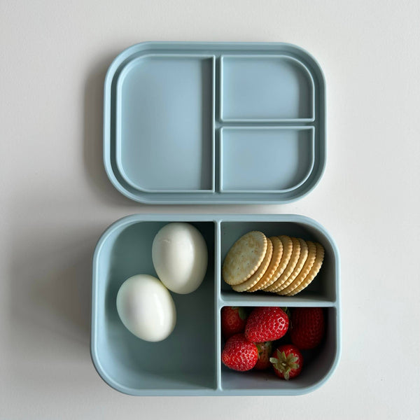 Ali+Oli Leakproof Silicone Bento Box | Dream Blue