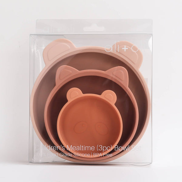 Stackable Snack Bowl Set | Terracotta-Blush